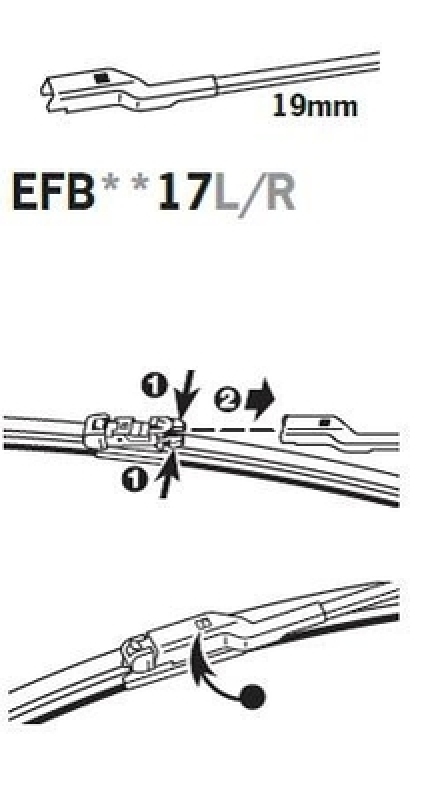 TRICO Wischblatt TRICO EXACT FIT BEAM