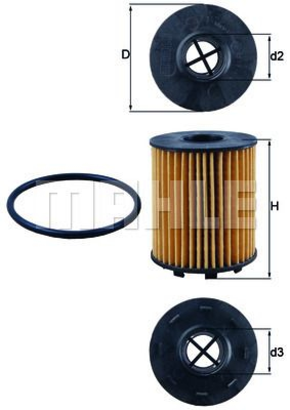 KNECHT Oil Filter