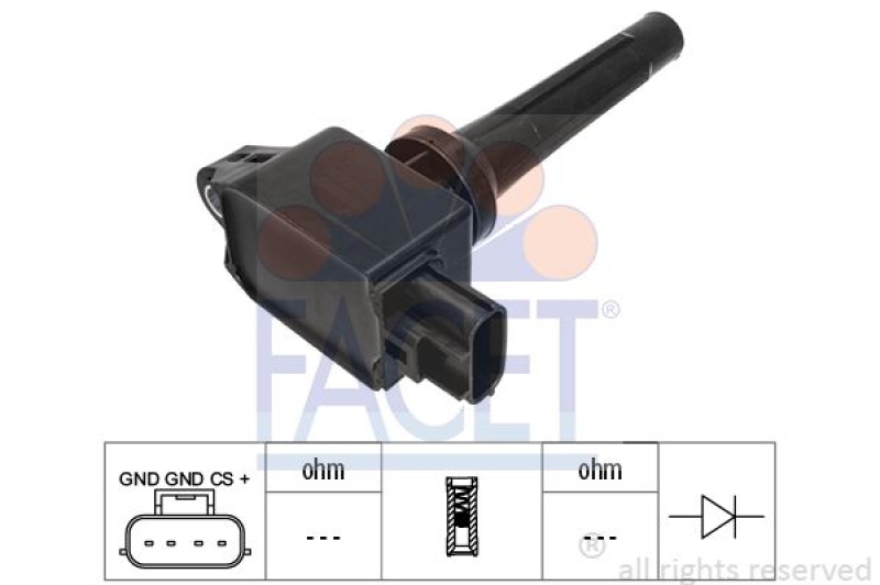 FACET Ignition Coil OE Equivalent