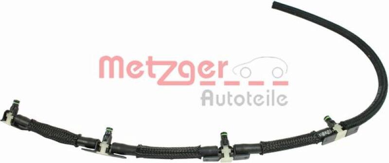 METZGER Hose, fuel overflow