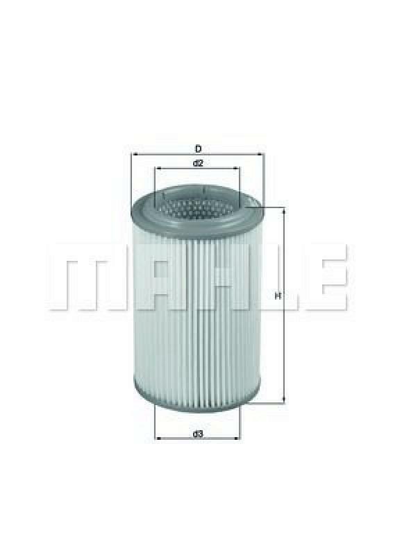 MAHLE ORIGINAL Air Filter