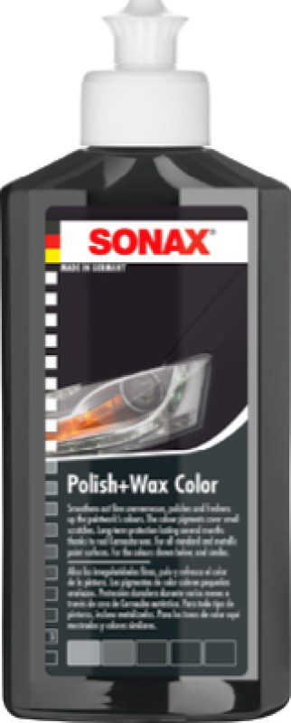 SONAX Polish Polish+Wax Color black