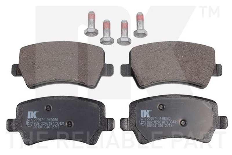 NK Brake Pad Set, disc brake