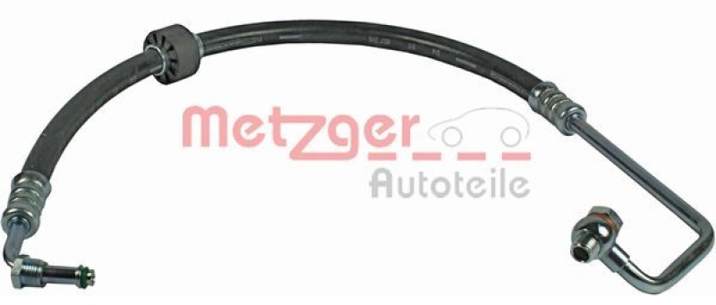 METZGER Hydraulic Hose, steering system OE-part