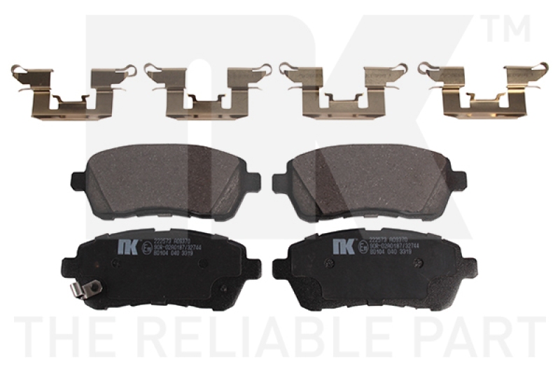 NK Brake Pad Set, disc brake