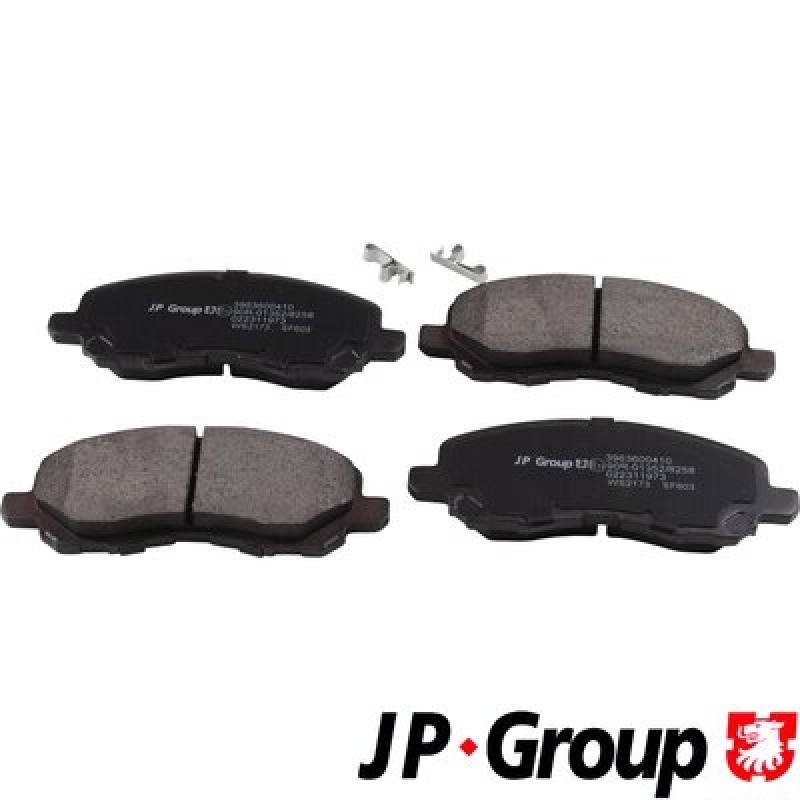 JP GROUP Brake Pad Set, disc brake JP GROUP