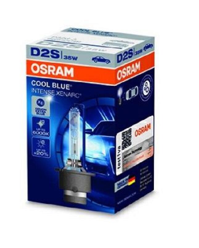 Osram Blue Intense Xenon Brenner Glühlampe D2S