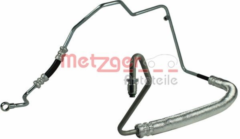 METZGER Hydraulic Hose, steering system OE-part