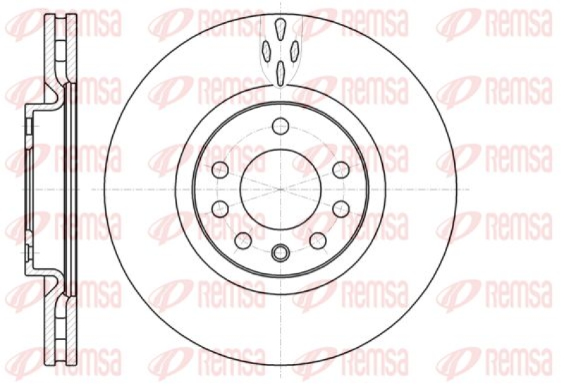 2x KAWE Brake Disc