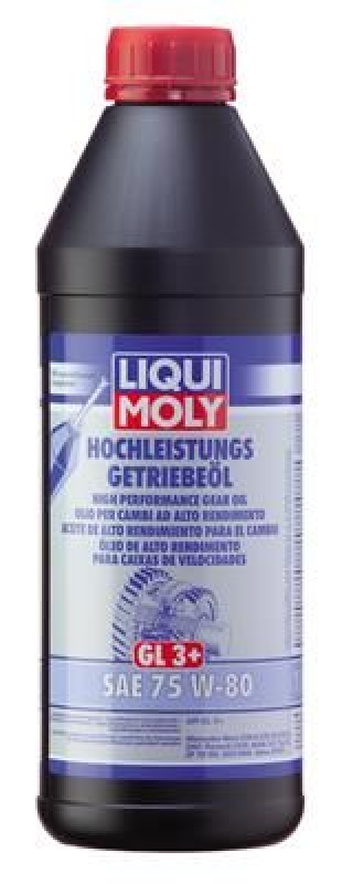 Liqui Moly Hochleistungs-Getriebeöl SAE 75W-80 1L