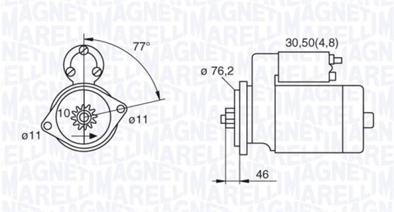 MAGNETI MARELLI Starter