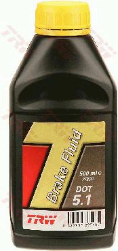 2x Original TRW Bremsflüssigkeit DOT 5.1 500ml Brake Fluid // PFB550