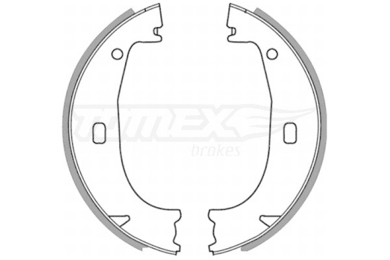 TOMEX Brakes Bremsbackensatz