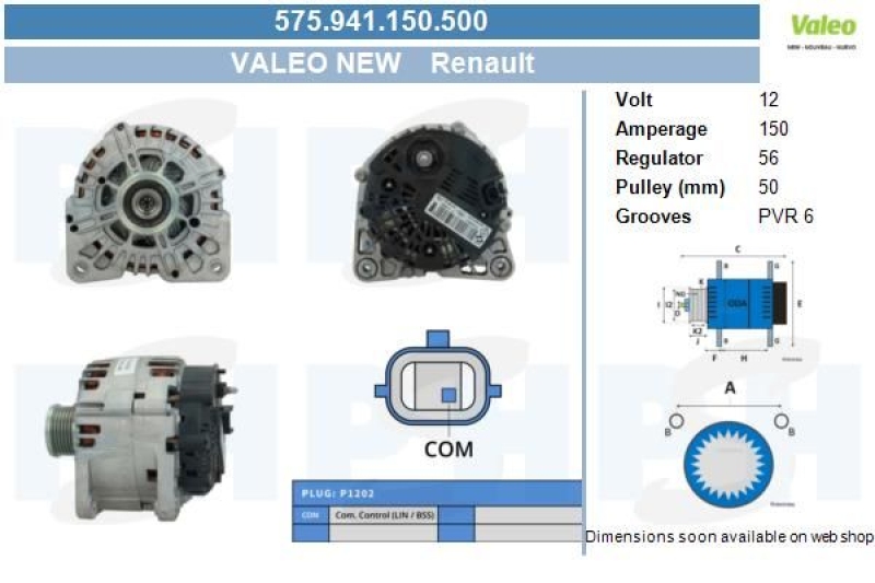 BV PSH Alternator