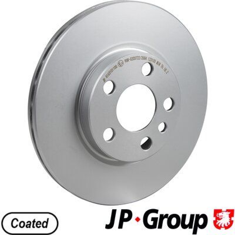 2x JP GROUP Brake Disc JP GROUP