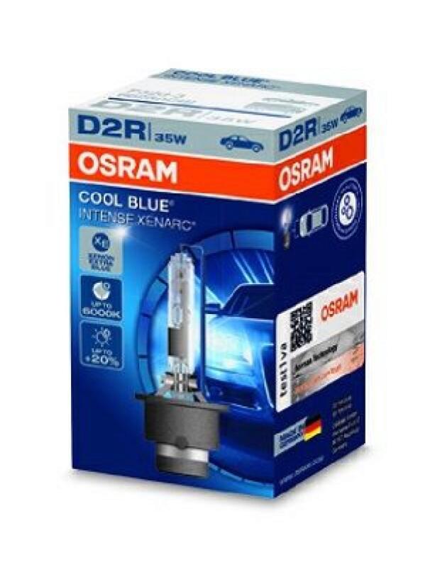 OSRAM XENARC® COOL BLUE® INTENSE Xenon Brenner Gasentladungslampe D2R