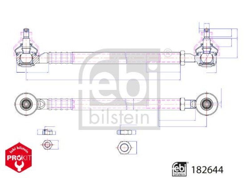 FEBI BILSTEIN Spurstange ProKit