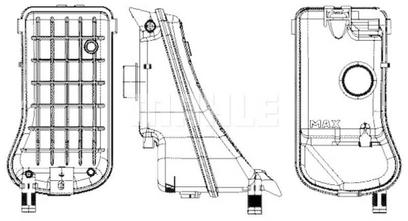 MAHLE Ausgleichsbehälter, Kühlmittel BEHR