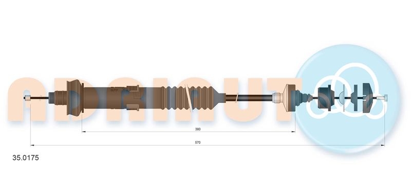 ADRIAUTO Cable Pull, clutch control