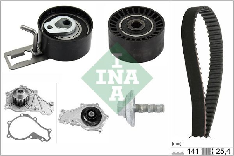 INA Water Pump & Timing Belt Set