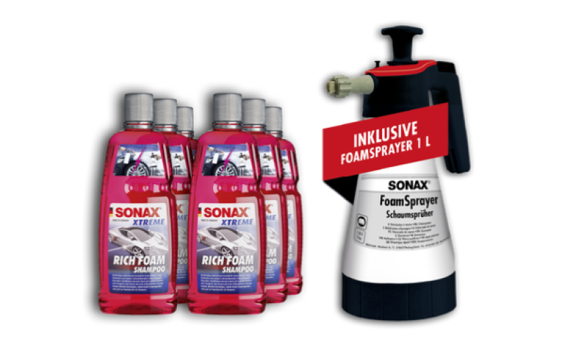 SONAX Auto Shampoo Wasch-Paket