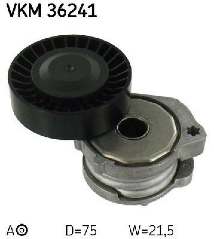 SKF Tensioner Pulley, v-ribbed belt