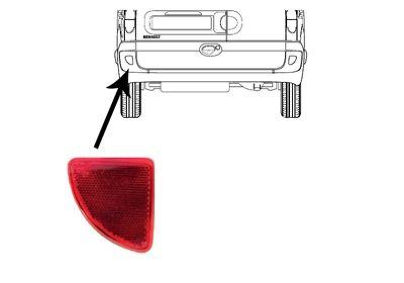 VAN WEZEL Reflex Reflector