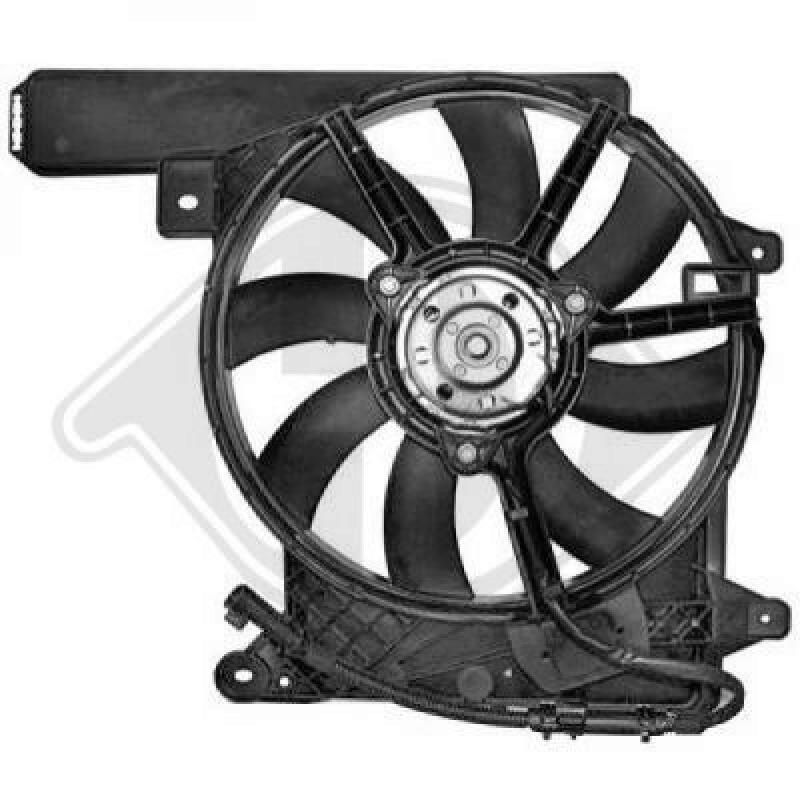 DIEDERICHS Fan, radiator DIEDERICHS Climate
