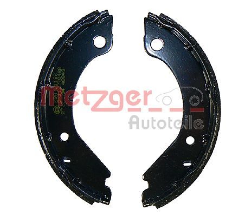 METZGER Brake Shoe Set, parking brake