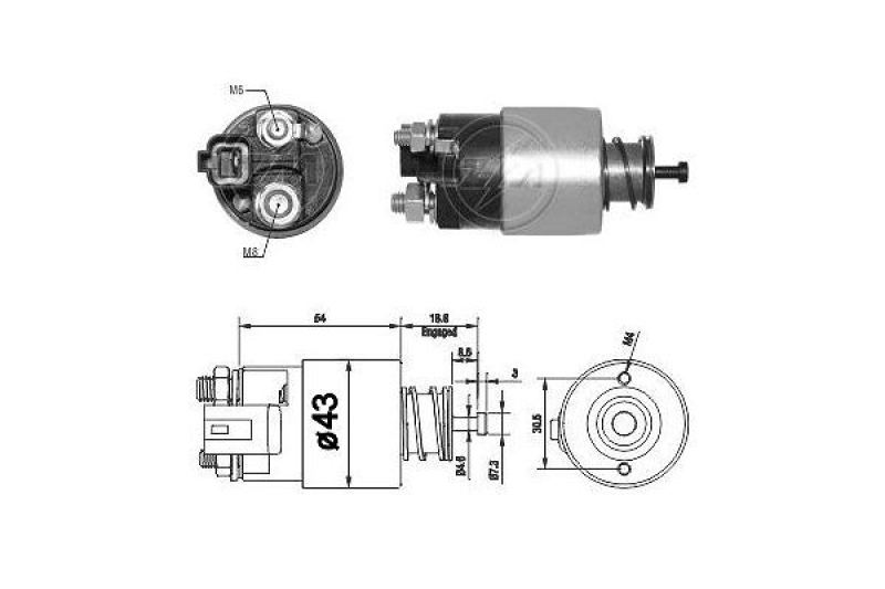 ERA Magnetschalter für Starter / Anlasser