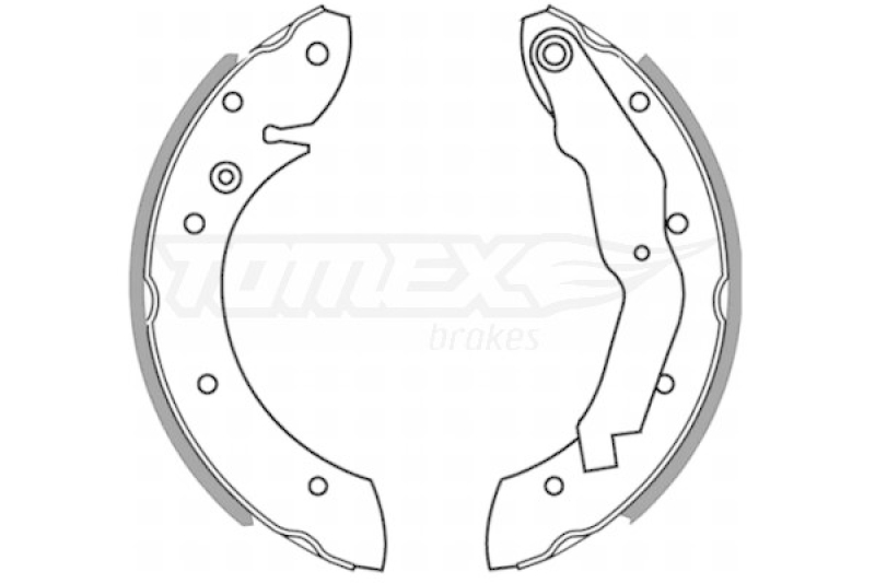 TOMEX Brakes Bremsbackensatz