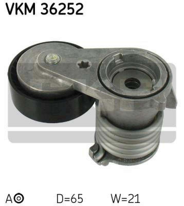 SKF Tensioner Pulley, v-ribbed belt