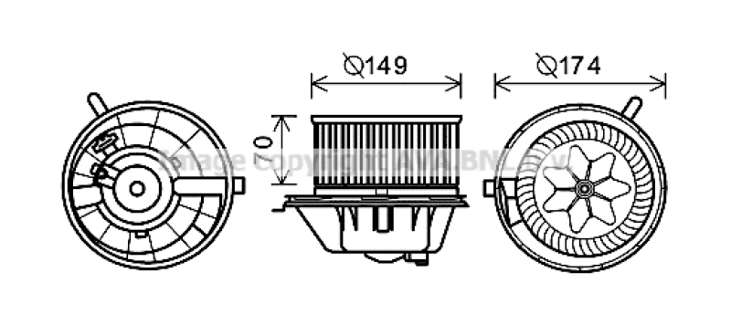 AVA QUALITY COOLING Innenraumgebläse