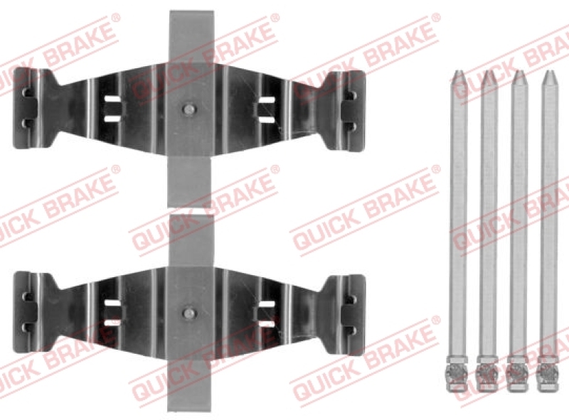 QUICK BRAKE Zubehörsatz, Scheibenbremsbelag