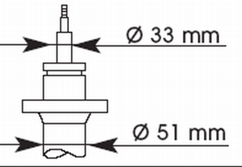 KYB Reparatursatz, Federbeinstützlager Suspension Mounting Kit