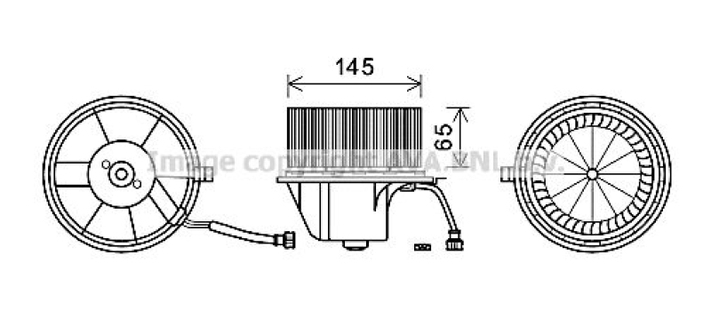 AVA QUALITY COOLING Innenraumgebläse