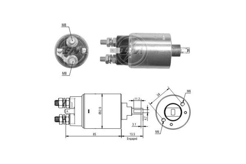 ERA Solenoid Switch, starter