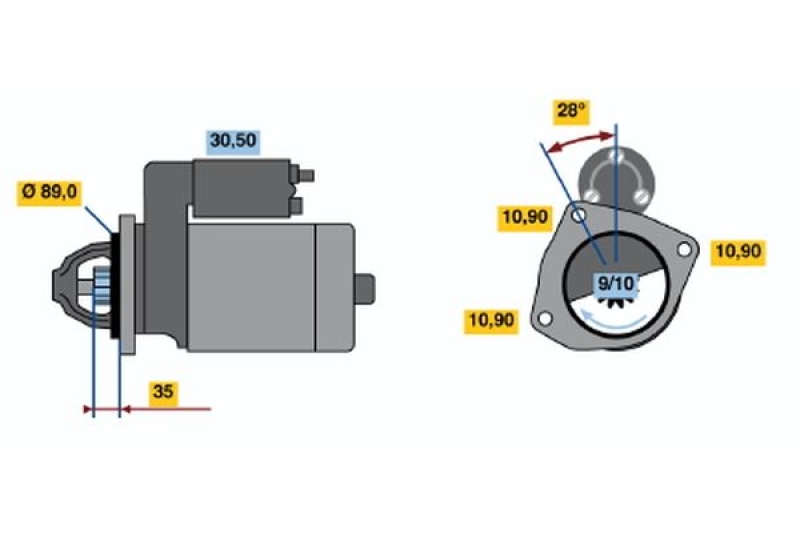 BOSCH Führungshülsensatz, Bremssattel