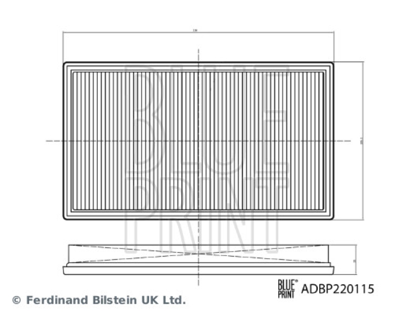 BLUE PRINT Luftfilter