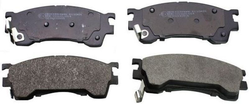 DENCKERMANN Brake Pad Set, disc brake