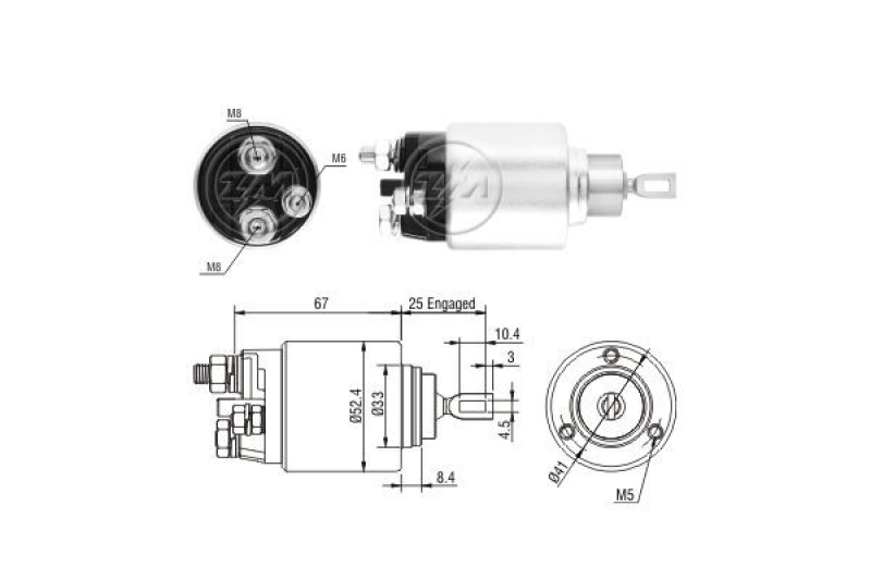 ERA Solenoid Switch, starter