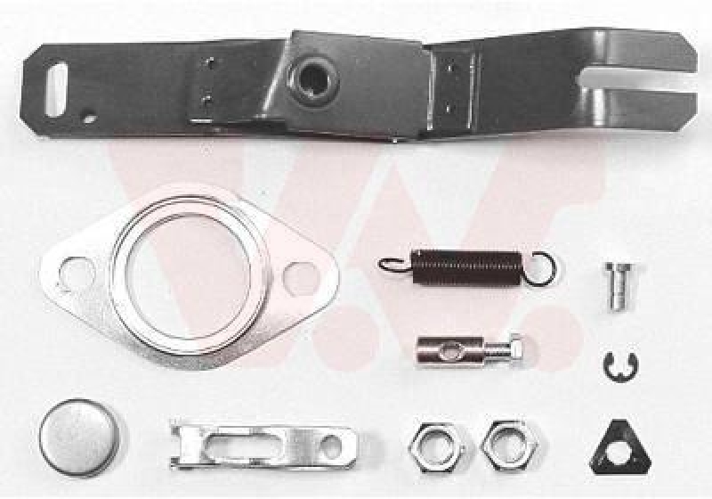 VAN WEZEL Mounting Kit, heat exchanger