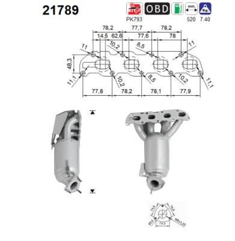 AS Catalytic Converter