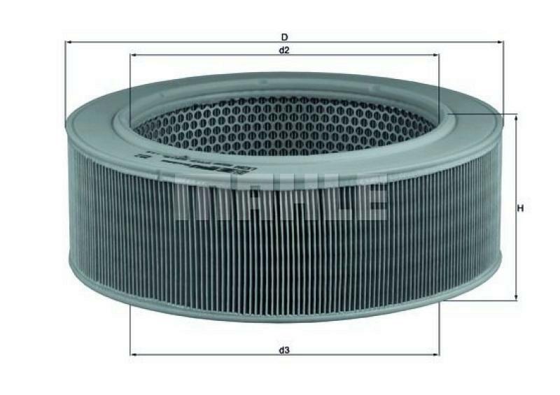 MAHLE ORIGINAL Air Filter