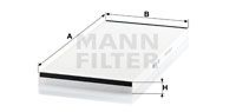 MANN-FILTER Filter, Innenraumluft