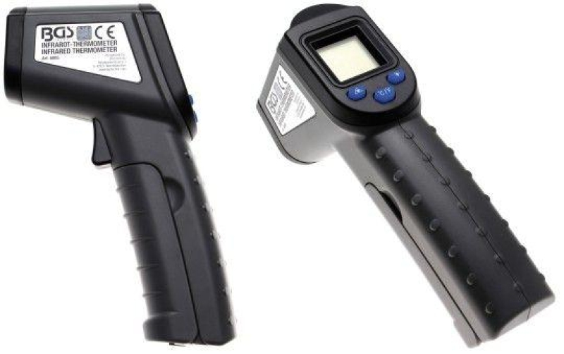 Digital-Laserthermometer | -50 °C bis +500 °C