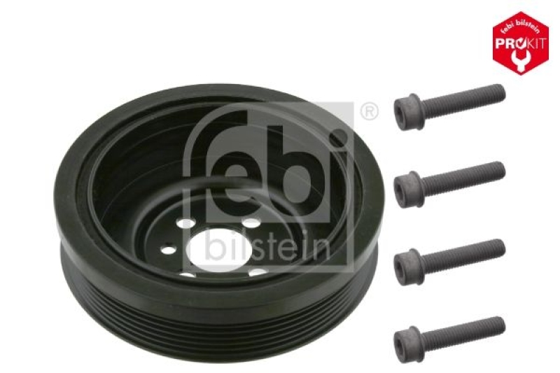 FEBI BILSTEIN Belt Pulley, crankshaft ProKit