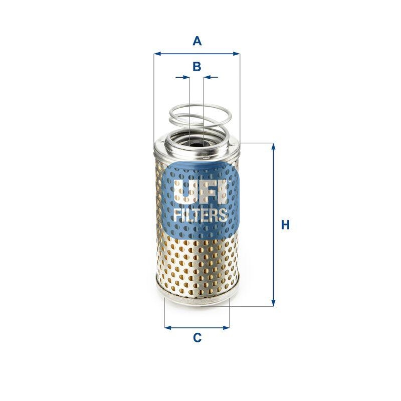 UFI Hydraulic Filter, automatic transmission