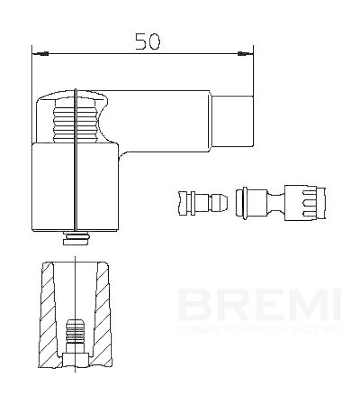 BREMI Stecker, Zündspule