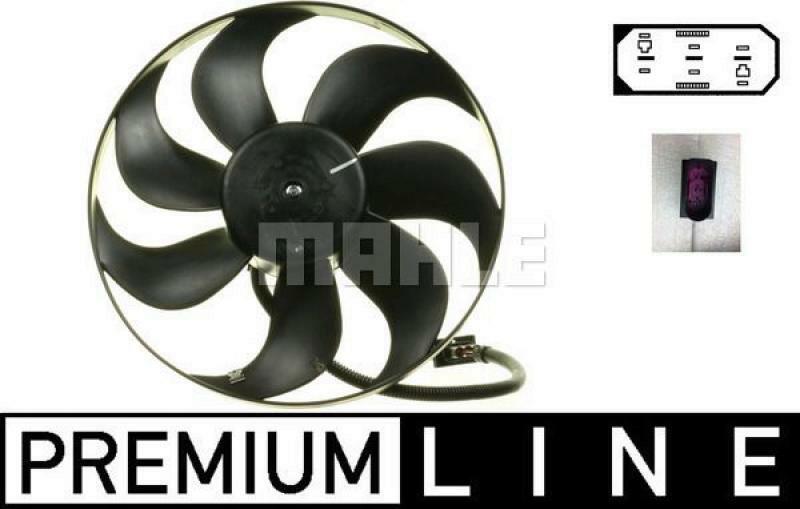 MAHLE Fan, radiator PREMIUM LINE